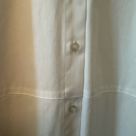 S by Serena Williams White Button Down Button Up Shirt New with Tags - 2XL - Picture 13 of 16